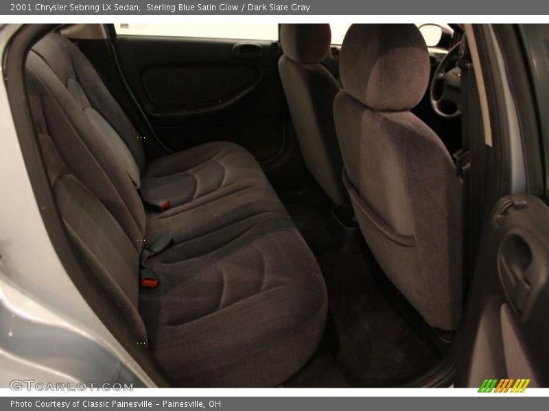Sterling Blue Satin Glow / Dark Slate Gray 2001 Chrysler Sebring LX Sedan