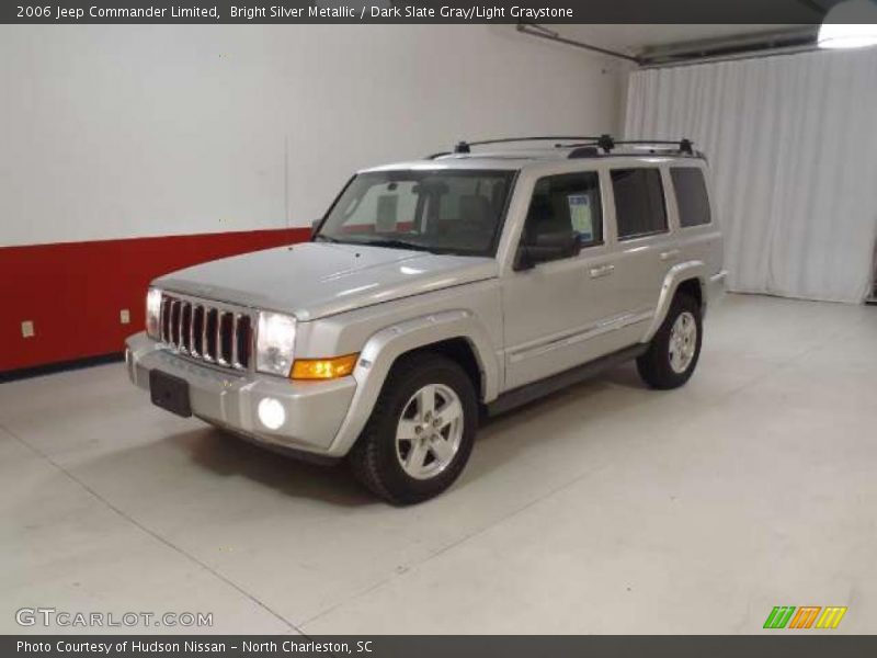 Bright Silver Metallic / Dark Slate Gray/Light Graystone 2006 Jeep Commander Limited