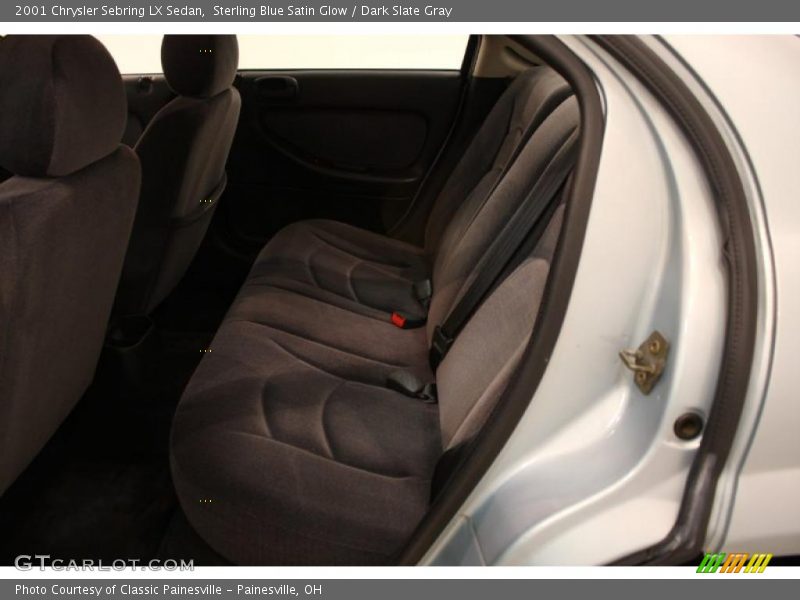 Sterling Blue Satin Glow / Dark Slate Gray 2001 Chrysler Sebring LX Sedan