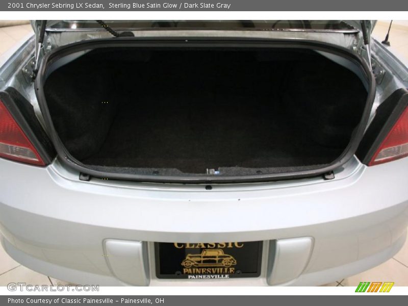 Sterling Blue Satin Glow / Dark Slate Gray 2001 Chrysler Sebring LX Sedan