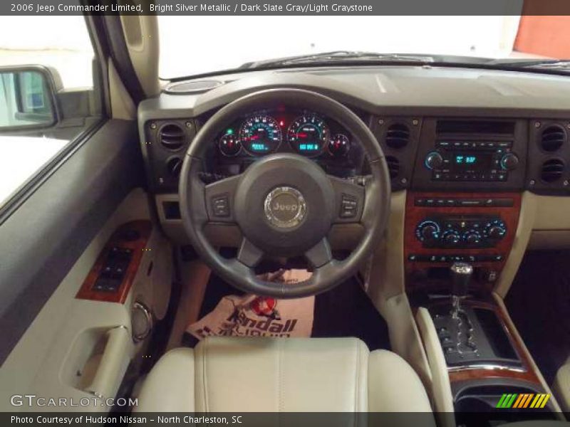 Bright Silver Metallic / Dark Slate Gray/Light Graystone 2006 Jeep Commander Limited
