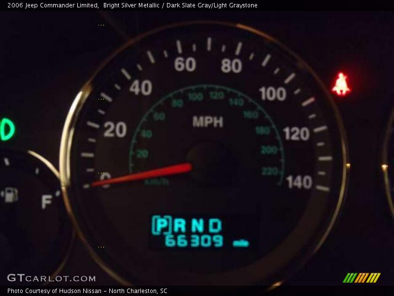 Bright Silver Metallic / Dark Slate Gray/Light Graystone 2006 Jeep Commander Limited