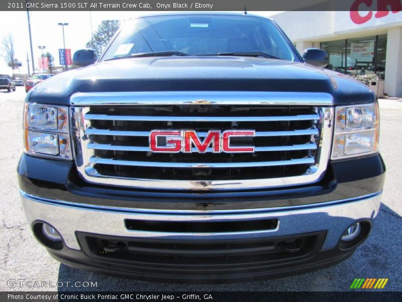 Onyx Black / Ebony 2011 GMC Sierra 1500 SLT All Terrain Crew Cab