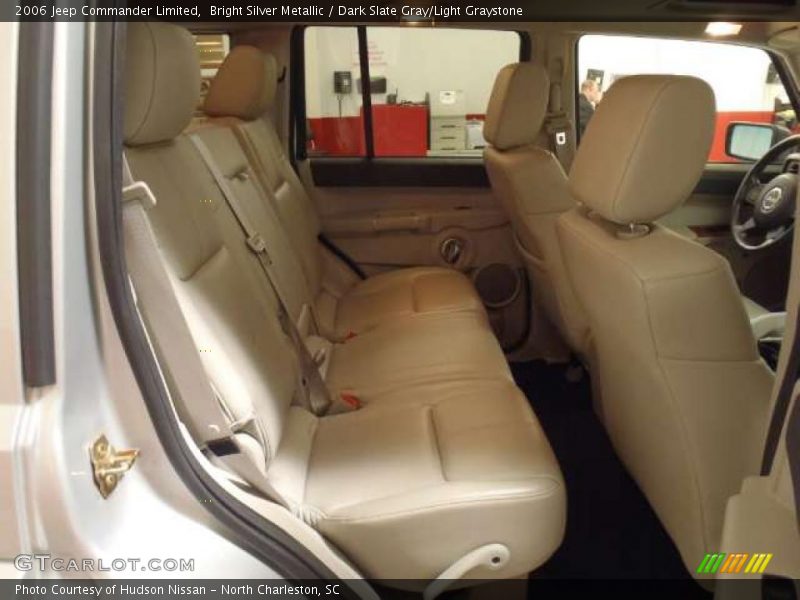 Bright Silver Metallic / Dark Slate Gray/Light Graystone 2006 Jeep Commander Limited