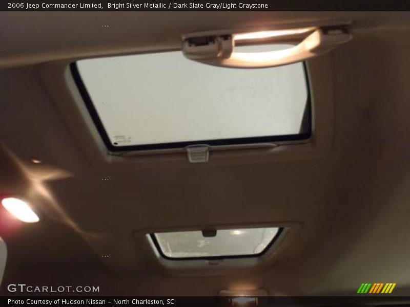 Bright Silver Metallic / Dark Slate Gray/Light Graystone 2006 Jeep Commander Limited