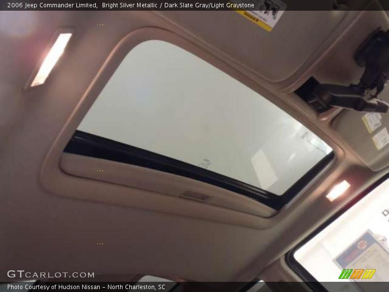 Bright Silver Metallic / Dark Slate Gray/Light Graystone 2006 Jeep Commander Limited