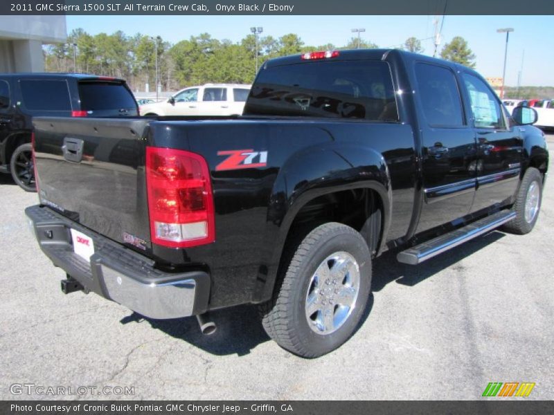 Onyx Black / Ebony 2011 GMC Sierra 1500 SLT All Terrain Crew Cab