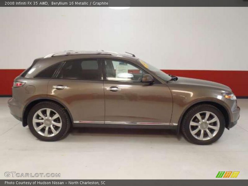 Beryllium 16 Metallic / Graphite 2008 Infiniti FX 35 AWD