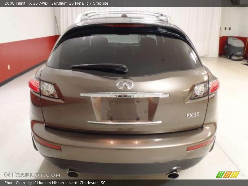 Beryllium 16 Metallic / Graphite 2008 Infiniti FX 35 AWD