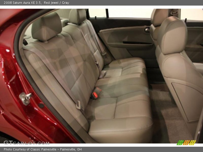 Red Jewel / Gray 2008 Saturn Aura XE 3.5