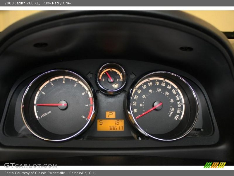 Ruby Red / Gray 2008 Saturn VUE XE