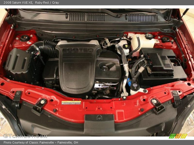Ruby Red / Gray 2008 Saturn VUE XE
