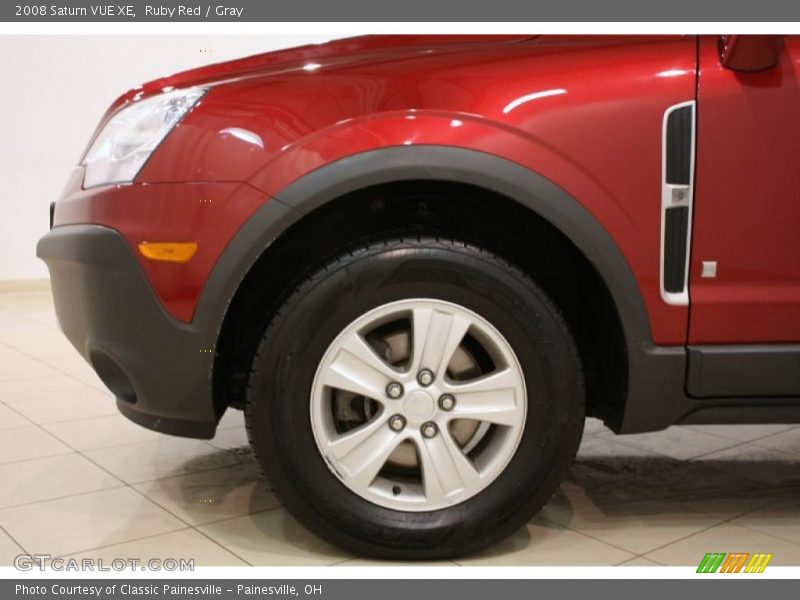 Ruby Red / Gray 2008 Saturn VUE XE