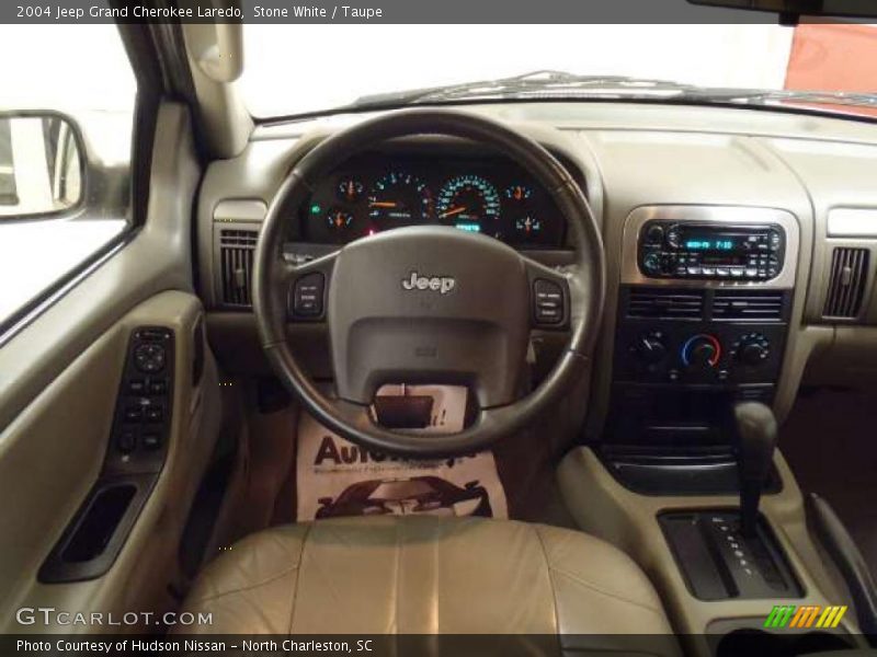 Stone White / Taupe 2004 Jeep Grand Cherokee Laredo