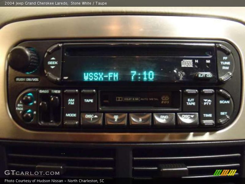 Stone White / Taupe 2004 Jeep Grand Cherokee Laredo