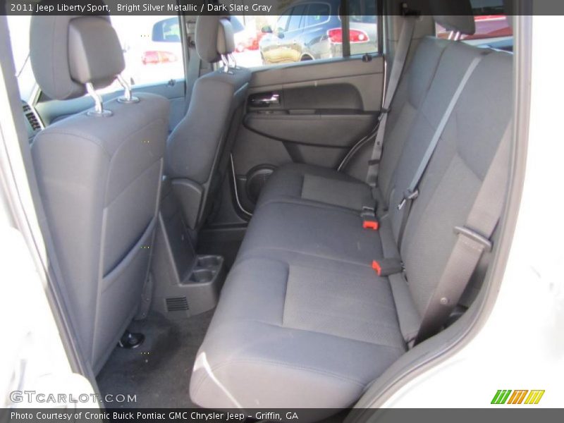 Bright Silver Metallic / Dark Slate Gray 2011 Jeep Liberty Sport