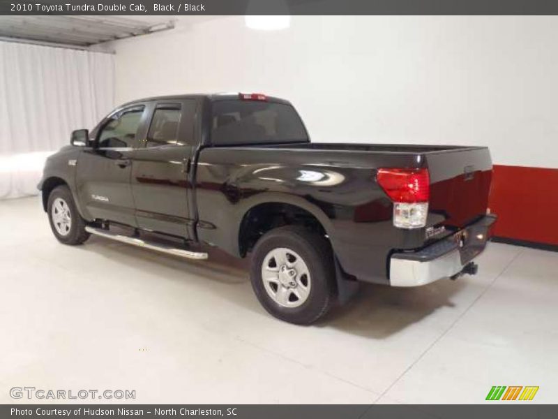 Black / Black 2010 Toyota Tundra Double Cab