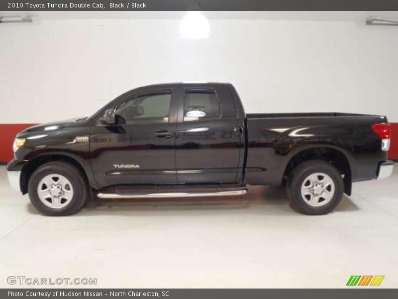 Black / Black 2010 Toyota Tundra Double Cab