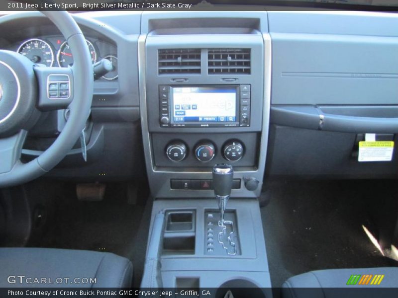 Bright Silver Metallic / Dark Slate Gray 2011 Jeep Liberty Sport
