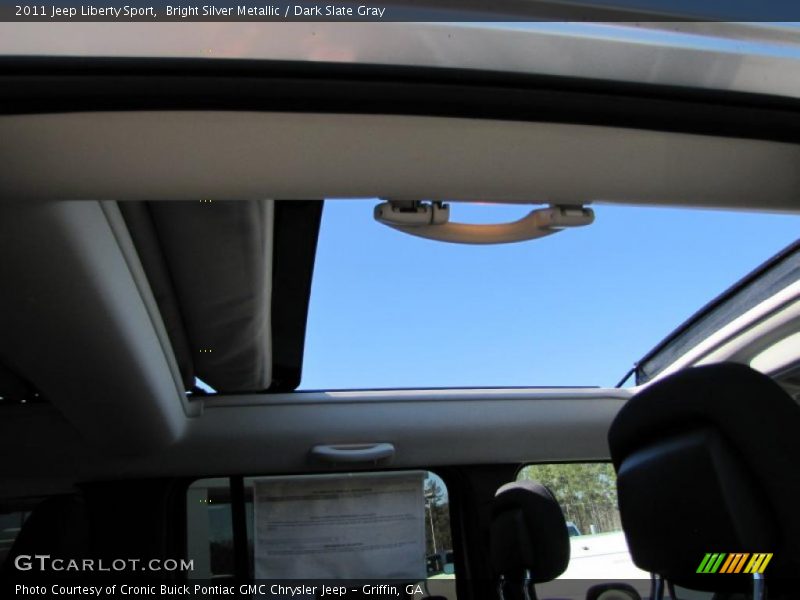 Bright Silver Metallic / Dark Slate Gray 2011 Jeep Liberty Sport