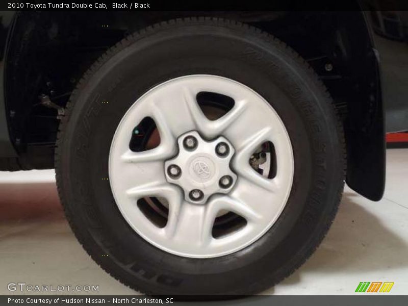 Black / Black 2010 Toyota Tundra Double Cab