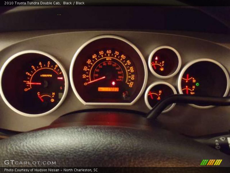 Black / Black 2010 Toyota Tundra Double Cab