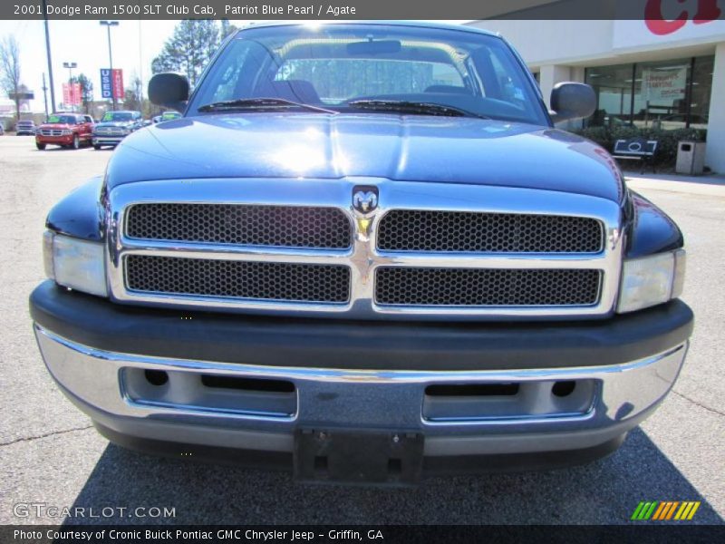 Patriot Blue Pearl / Agate 2001 Dodge Ram 1500 SLT Club Cab
