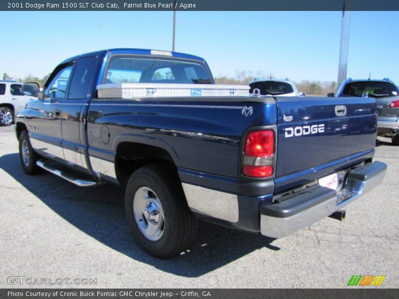 Patriot Blue Pearl / Agate 2001 Dodge Ram 1500 SLT Club Cab