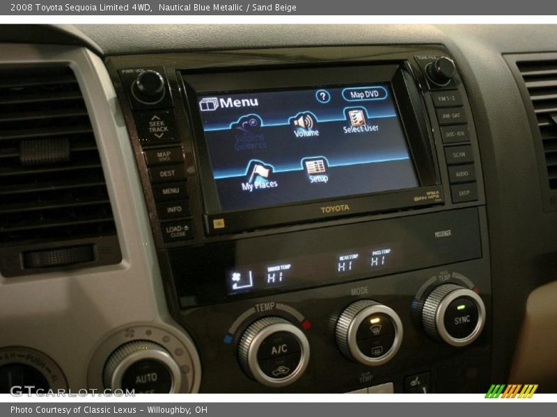 Nautical Blue Metallic / Sand Beige 2008 Toyota Sequoia Limited 4WD
