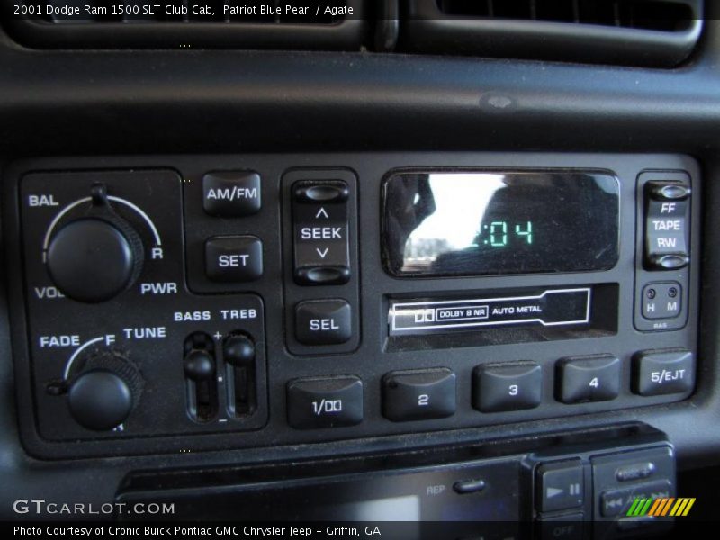 Patriot Blue Pearl / Agate 2001 Dodge Ram 1500 SLT Club Cab