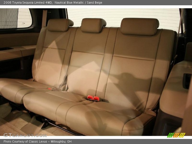 Nautical Blue Metallic / Sand Beige 2008 Toyota Sequoia Limited 4WD