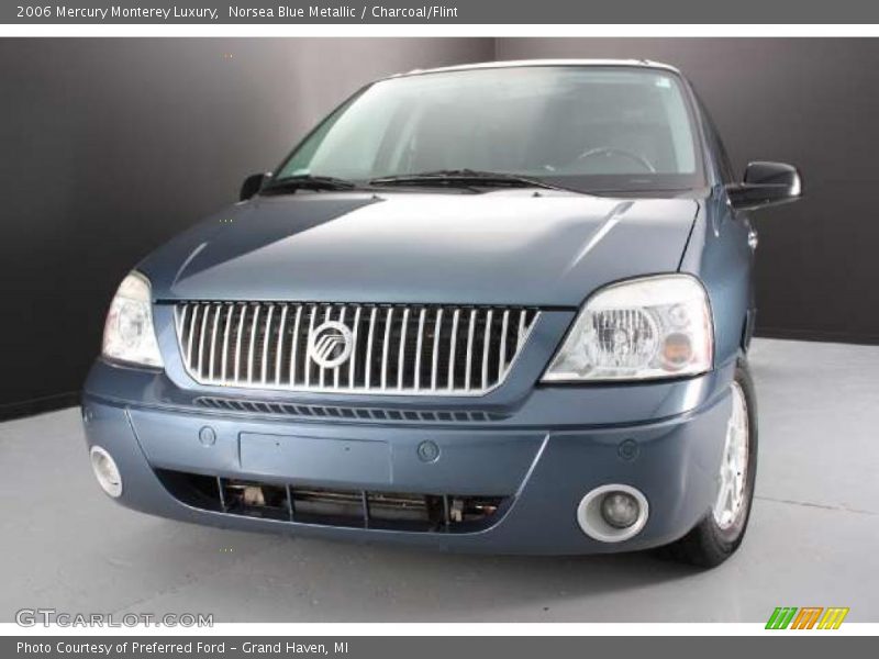 Norsea Blue Metallic / Charcoal/Flint 2006 Mercury Monterey Luxury