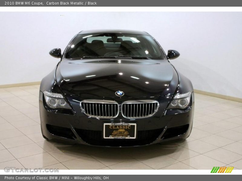 Carbon Black Metallic / Black 2010 BMW M6 Coupe