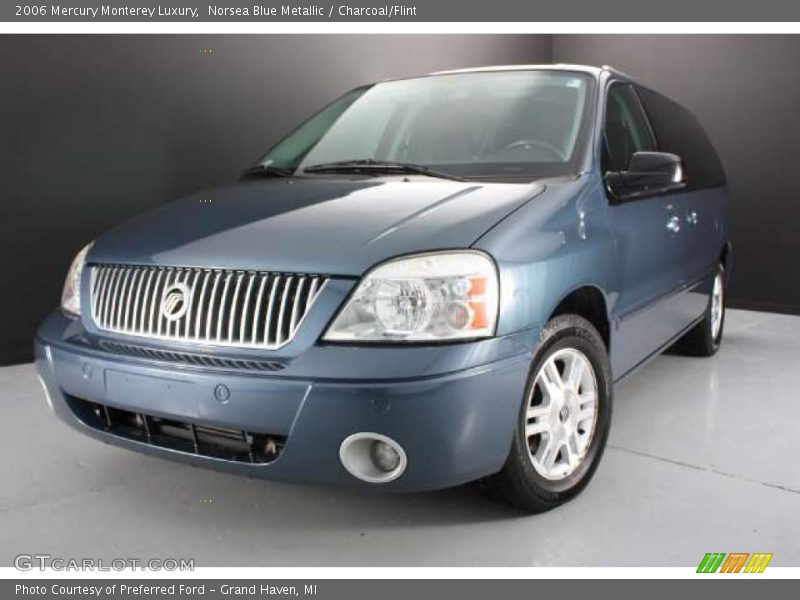 Norsea Blue Metallic / Charcoal/Flint 2006 Mercury Monterey Luxury