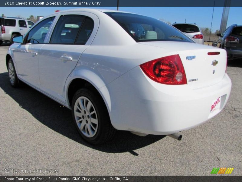 Summit White / Gray 2010 Chevrolet Cobalt LS Sedan