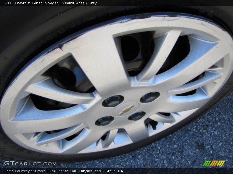 Summit White / Gray 2010 Chevrolet Cobalt LS Sedan
