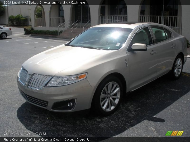 Smokestone Metallic / Cashmere 2009 Lincoln MKS Sedan