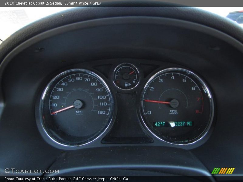 Summit White / Gray 2010 Chevrolet Cobalt LS Sedan