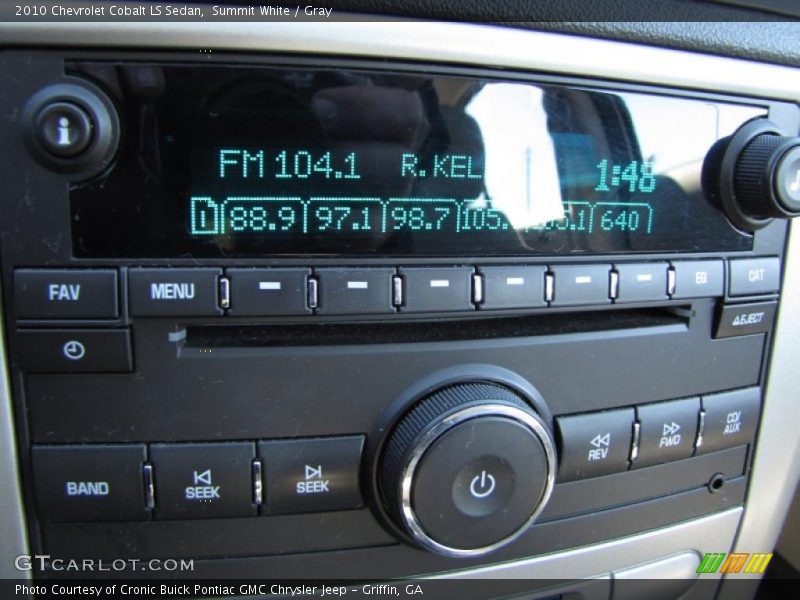 Summit White / Gray 2010 Chevrolet Cobalt LS Sedan