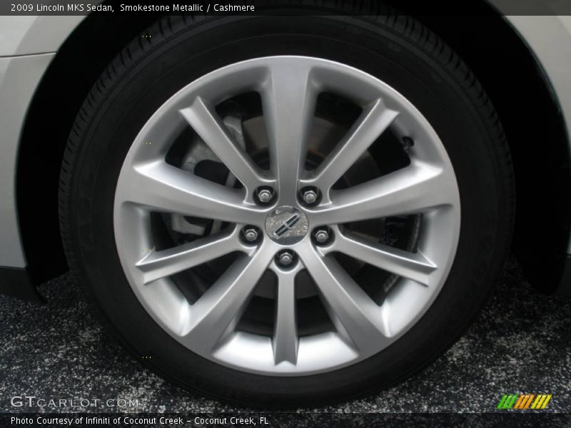 Smokestone Metallic / Cashmere 2009 Lincoln MKS Sedan