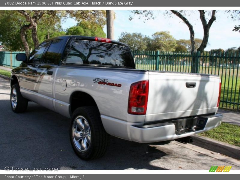 Black / Dark Slate Gray 2002 Dodge Ram 1500 SLT Plus Quad Cab 4x4