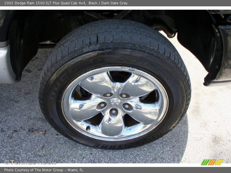 Black / Dark Slate Gray 2002 Dodge Ram 1500 SLT Plus Quad Cab 4x4