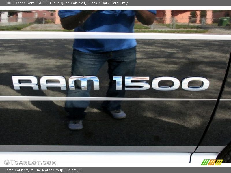 Black / Dark Slate Gray 2002 Dodge Ram 1500 SLT Plus Quad Cab 4x4