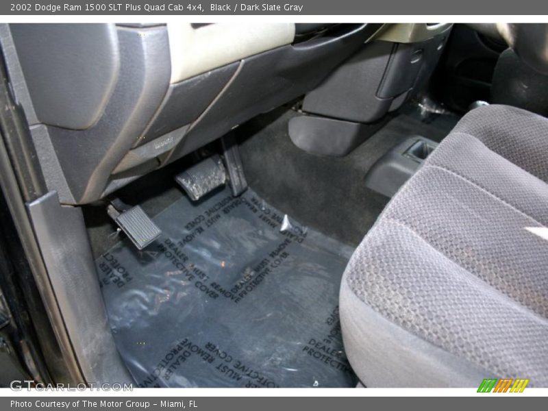 Black / Dark Slate Gray 2002 Dodge Ram 1500 SLT Plus Quad Cab 4x4