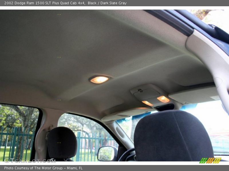 Black / Dark Slate Gray 2002 Dodge Ram 1500 SLT Plus Quad Cab 4x4