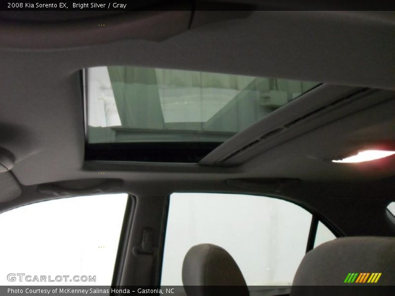Bright Silver / Gray 2008 Kia Sorento EX