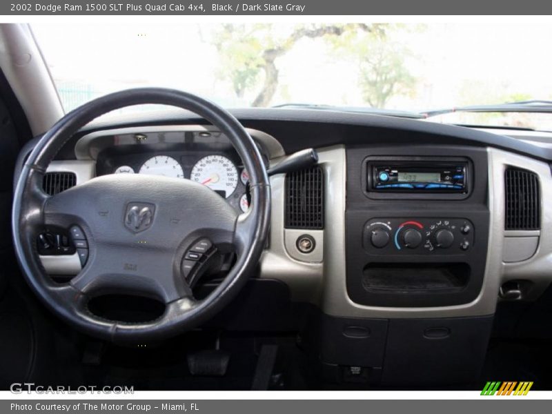 Black / Dark Slate Gray 2002 Dodge Ram 1500 SLT Plus Quad Cab 4x4