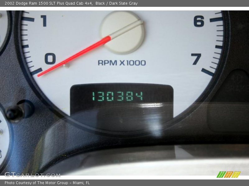 Black / Dark Slate Gray 2002 Dodge Ram 1500 SLT Plus Quad Cab 4x4