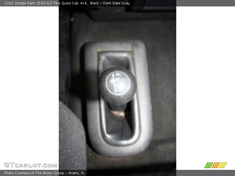 Black / Dark Slate Gray 2002 Dodge Ram 1500 SLT Plus Quad Cab 4x4