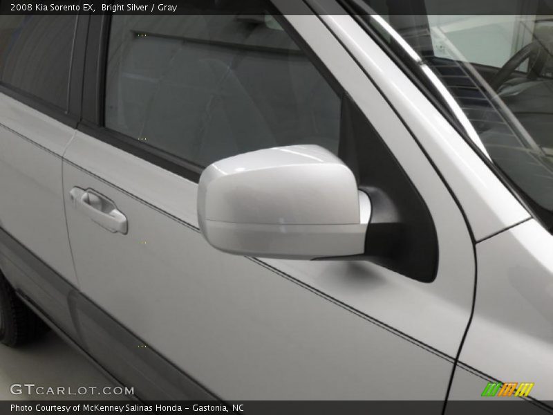 Bright Silver / Gray 2008 Kia Sorento EX